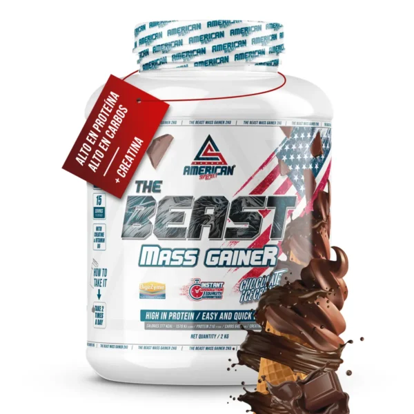 GANADOR DE PESO THE BEAST MASS GAINER 2KG Choco Hazelnut