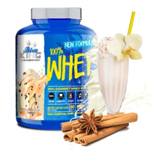 100% whey protein Blue King Supplement® 1,8 kg Sabor: Vainilla