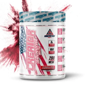 Bote de Creatina Monohidrato 300g 200MESH American Suplement